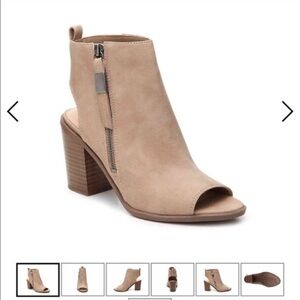 NWOB CIRCUS By SAM EDELMAN Kammi Open Toe Bootie